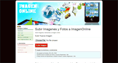 Desktop Screenshot of imagenonline.com