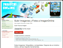 Tablet Screenshot of imagenonline.com